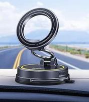 "Baseus VC2 Flex Vacuum" magnetinis mobiliojo telefono laikiklis automobilyje, magnetinis "Magsafe" mobiliojo telefono laikiklis automobilyje su siurbimo taure prietaisų skydelio priekiniam stiklui, 720° reguliuojamas ir sulankstomas, skirtas "iPhone 17 1