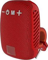 "Bluetooth" garsiakalbis, nešiojamasis dviračio "Bluetooth" garsiakalbis su atminties kortelės laikikliu, mini belaidė muzikos dėžutė, TWS dvigubos poros porų garso dėžutė, skirta dviračių žygiams (raudona)