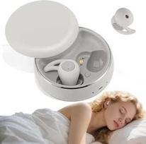 "Novonell Snooze Pods Pro", miego ausinės, "Anti Snore" ausinės šoniniams miegaliams, "Novonell Sleep Pods", "Bluetooth" miego ausinės, mini "Bluetooth" miego ausinės su 48 valandų baterija