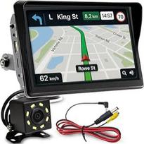 "Retoo Radio" automobilinis radijas 7 colių "Android 5.3" multimedijos stotis su jutikliniu ekranu, belaidis ir kabelinis "CarPlay"/"Android Car"/"AirPlay", HD galinio vaizdo kamera, "WiFi", "Bluetooth" 10-15 m, 12 V cigarečių žiebtuvėlis, 360°