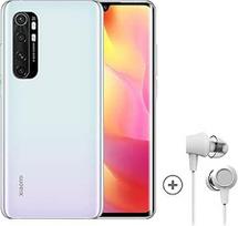 "Xiaomi Mi Note 10 Lite" išmanusis telefonas + ausinės (16,43 cm (6,47 ″) FHD+ ekranas, 64GB vidinės atminties, 6GB RAM, 64 MP galinė kamera, 16 MP priekinė kamera, dvi SIM kortelės, "Android 10") Balta - [Tik "Amazon"]