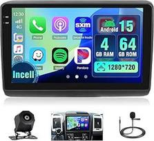 4+64G "Android" automobilinis radijas su ekranu, skirtas "Fiat Ducato", "Citroen Jumper", "Peugeot Boxer" 2011-2022 Belaidis "Carplay", automobilinis radijas su navigacija, 9 colių ekranas, "Android Car/FM/RDS/Reversing Cam