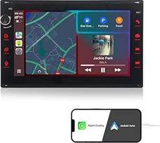 Automobilinis radijo imtuvas VW Golf 4 T5 Bora Polo Passat B5 Jetta Seat Skoda Leon 1998-2006, stereofoninis radijo imtuvas su jutikliniu ekranu ir "CarPlay", "Android", "Bluetooth", FM/RDS radijo imtuvas, "Canbus DSP