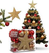 Avilia Weihnachtsschmuck in Rot und Gold 44 Stück für Baum und Haus mit verschiedenen Formen und glänzenden und matten Oberflächen, leicht aufzuhängen und bruchsicher für EIN helles und raffiniertes