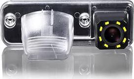 Mit 8 LED Super Nachtsicht Auto Rückfahrkamera verbesserte Einparkhilfe 170° Weitwinkel Wasserdicht HD, Ersatz für VW T4 Multivan Transporter Caravelle Business