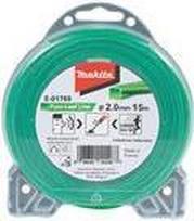 Makita - Rasentrimmerfaden - 2 mm - Länge: 15m - für P/N: DUR191UZX3, DUR368LZ (E-01769)