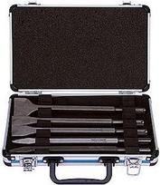 Makita - Meißelsatz - flach, Punkt, Spaten - 5 Stücke - SDS-max - Länge: 250 mm (D-42379)