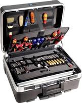 B&W tool.case go - Hartschalentasche für Werkzeuge - robustes Aluminium - Schwarz