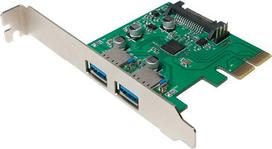 LogiLink PCI Express Card 2x USB 3.1 - USB-Adapter - PCIe 2.0 x2 - USB 3.1 x 2 (PC0080)