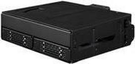 ICY Dock ToughArmor MB105VP-B - Gehäuse für Speicherlaufwerke - robust - 2.5 (6,4 cm) - NVMe PCIe - U.2, U.3 - Schwarz (MB105VP-B)