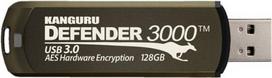Kanguru Encrypted Defender 3000 - USB-Flash-Laufwerk - verschlüsselt - 32GB - USB 3.2 Gen 1 - FIPS 140-2 Level 3 - TAA-konform (KDF3000-32G)