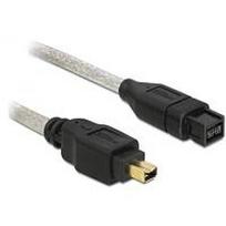 DeLOCK - IEEE 1394-Kabel - 9 PIN FireWire 800 (M) - FireWire, 4-polig (M) - 3,0m (IEEE 1394b) (82594)
