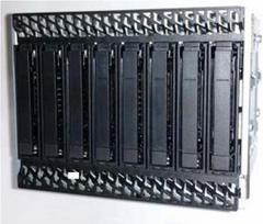 Intel 8x2.5  Hot Swap SAS/NVMe COMBO Drive Bay Kit AUP8X25S3NVDK 2.5 Carrier panel Schwarz - Edelstahl (AUP8X25S3NVDK)