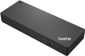 Lenovo ThinkPad Thunderbolt 4 WorkStation Dock - Dockingstation - Thunderbolt 4 - HDMI, 2 x DP, Thunderbolt - 1GbE - 300 Watt - Chile, Italien (40B00300IT)