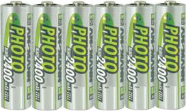 NiMH Mignon rechargeable batteries 4+ 2 free 1322-0000-510