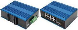 Digitus 8-Port 10/100Base-TX(PoE) to 100Base-FX Industrial PoE Switch - Unmanaged - Fast Ethernet (10/100) - Vollduplex - Power over Ethernet (PoE) (DN-651133)