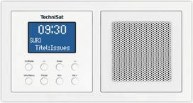 TechniSat DigitRadio Up 1 Uhr Analog & Digital Weiß Radio (0001/3900)