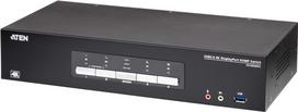 ATEN 4-Port USB True 4K DisplayPort KVM Switch - KVM-Umschalter - 4-Port (CS1924ATC)