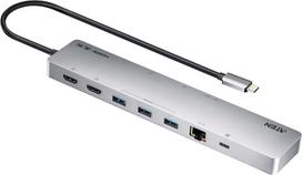 ATEN UH3240 11-in-1 USB-C Multiport Dock with Power Passthrough, USB PD 3.0
