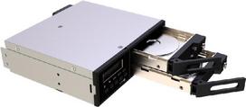 ICY BOX RAIDON inTank iR2022 - Internes RAID-Gehäuse mit Datenanzeige, Netzanzeige, Tastensperre, LCD-Anzeige, Lüfter - 2.5 (6.4 cm) - 2 Sender/Kanal - SATA 6Gb/s - RAID RAID 0, 1 - SATA 6Gb/s (IR2022)