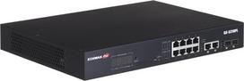 Edimax GS-5210PL - Switch - Smart - 10 x 10/100/1000 + 2 x Gigabit SFP (Uplink) - Desktop - PoE+ (110 W)