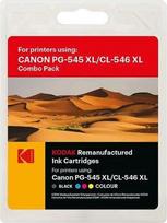185C054517 KODAK CAN. MG2950 (2) BLK+COL 8286B001/8288B004 400/300S. 17/16.5ml (185C054517)