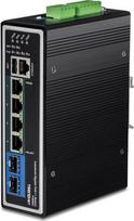 TRENDnet TI-BG62i 6 Port DIN-Rail Switch Industrial Gigabit L2+ Managed PoE++ (TI-BG62i)