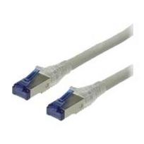 ROLINE - Patch-Kabel - RJ-45 (M) - RJ-45 (M) - 90 m - SFTP, PiMF - CAT 6a - gepresst, Solid, glatt, halogenfrei - Grau (21.15.0879)