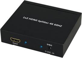 14.99.3582, HDMI, 2x HDMI, 4096 x 2160 pixels, black, 4K Ultra HD