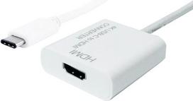 VALUE - Externer Videoadapter - USB Type-C - HDMI - weiß (12.99.3210)