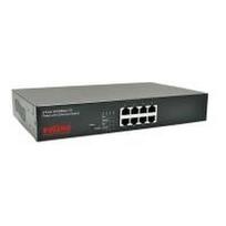 ROLINE PoE Fast Ethernet Switch, 8 Port (8x PoE), 48,30cm (19) Einbau (21.13.1191)