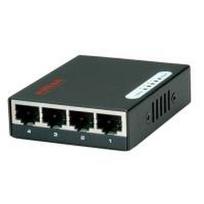 ROLINE Gigabit Ethernet Switch, Pocket, 4 Ports (21.14.3514)