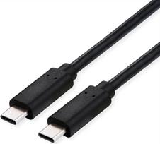 VALUE USB4 Gen3x2 40Gbit/s Kabel C-C ST/ST 100W 1m - Kabel - Digital/Daten