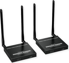 VALUE HDMI 4K Wireless-Kit TX+RX HDMI-Sender u. -Empfänger bis 50m - Kabel-/Adapterset - Digital/Display/Video (14.99.3416)