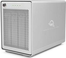 OWC Mercury Elite Pro Quad - 2.5/3.5  - Serial ATA III - 0 - 1 - 1+0 - 4 - 5 - JBOD - 3.1 (3.1 Gen 2) - USB Typ-C - HDD-Gehäuse (OWCMEQCTSRT00)