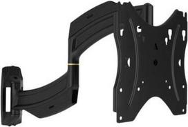 Chief Thinstall 18 Extension Single Arm Wall Mount - For Displays 10-40 - Black - Befestigungskit (Kippbare Wandhalterung, Dual-Schwenkarm)