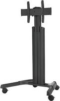 Chief Fusion Medium Adjustable Mobile TV Cart - For Displays 32-65 - Black - Wagen - für LCD-Display - Schwarz - Bildschirmgröße: 81.3-165.1 cm (32-65)