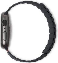 Decoded D22AWS40TSL3SCL - Band - Smartwatch - Schwarz - Apple - Watch series 7 (41mm) / 6 / SE / 5 / 4 (40mm) / 3 / 2 / 1 (38mm) - Silikon