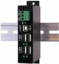 EXSYS EX-1163HMS-WT 4 port USB 2.0 HUB Surge Protection and extended temperature range