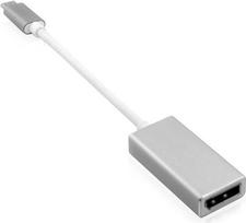 ROLINE - Externer Videoadapter - USB Type-C - DisplayPort - Aluminium (12.03.3220)