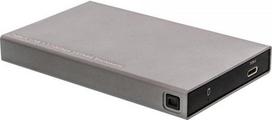 InLine 00031A - Festplatte - SSD - Serial ATA III - 3.1 (3.1 Gen 2) - USB Type-C - Weiblich - Grau (00031A)