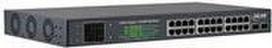 InLine 32324P - Switch - nicht verwaltet - 24 x 10/100/1000 (PoE+) + 2 x Gigabit SFP (Uplink) - an Rack montierbar - PoE+ (380 W) (32324P)