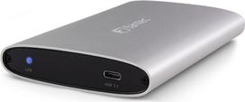 FANTEC ALU-25U31 2,5 USB 3.2 Aluminium enclosure for SATA HDD/SSD, silver