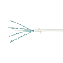 LogiLink Ultraflex SlimLine - Patch-Kabel - RJ-45 (M) zu RJ-45 (M) - 1 m - 3.8 mm - shielded PIMF - CAT 6a - geschirmt, halogenfrei, geformt - weiß, RAL 9010