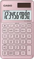 Casio SL-1000SC Pocket Calculator Pink Display (digits) 10 Solar-powered, battery-powered (W x H x D