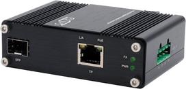 EXSYS GmbH PoE+ Media Konverter 60W, SFP, -40°C bis +75°C (EX-60340)