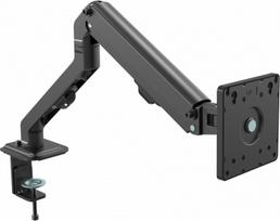 Vision VFM-DA/4 - Befestigungskit (Gelenkarm, C-Klammer, VESA-Adapter, VESA-Hülle) - Doppelgelenk - für LCD-Display / Notebook / Tablet - Aluminium, Stahl - mattschwarz - Bildschirmgröße: 25.4-68.6 cm (10-27) - Tischmontage (VFM-DA/4)