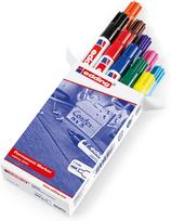 EDDING 3300 - Schwarz - Blau - Braun - Grün - Hellblau - Orange - Pink - Violett - Rot - Gelb - Meißel - Aluminium - 1 mm - 5 mm - Karton - Glas - Leder - Metall - Kunststoff - Holz