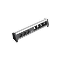 Bachmann DESK - Steckdosenleiste - Wechselstrom 230 V - Ausgangsanschlüsse: 3 - Schwarz (902.003)