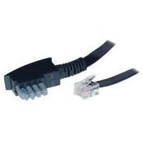 ShiverPeaks 3m TAE-N - RJ12 - 3 m - TAE-N - RJ12 - Schwarz - Transparent - Männlich - Männlich